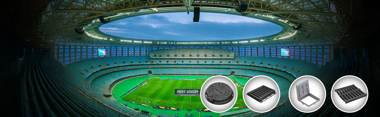 Bakü Olimpiyat Stadı Projesi - Mert Döküm