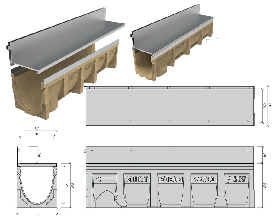 Polimer Drenaj Kanalı
